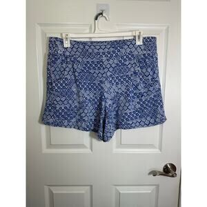 Lane bryant 18/20 blue and white shorts